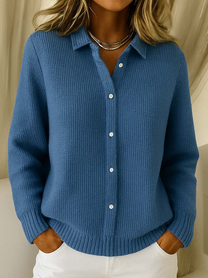 Betsy | Gilet classique en maille boutonnée