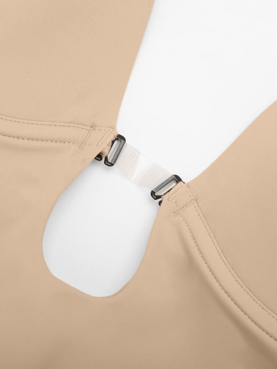 Bloom ™ |  Plunge Bodysuit met Verwijderbare Pads