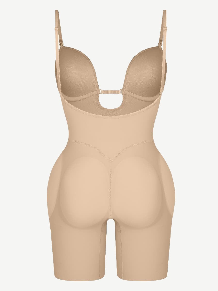 Bloom ™ |  Plunge Bodysuit met Verwijderbare Pads