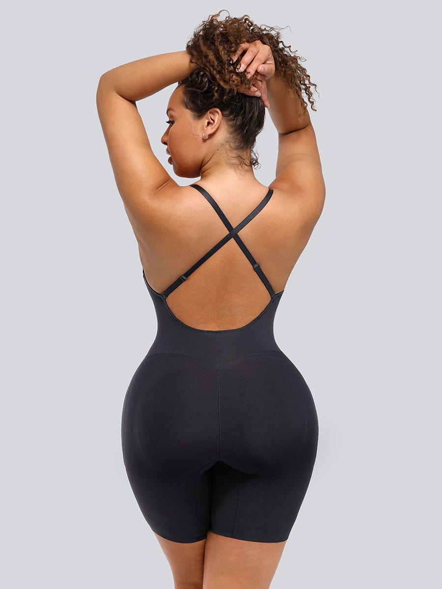 Bloom ™ |  Plunge Bodysuit met Verwijderbare Pads
