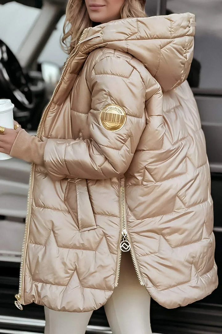 Aurelia™ | Un manteau d'hiver élégant qui vous fait rayonner
