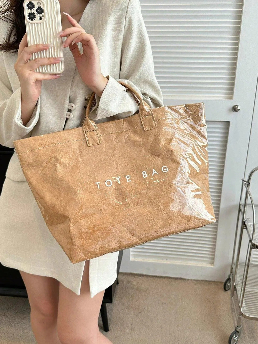 Bloom™ | Sac fourre-tout aspect papier
