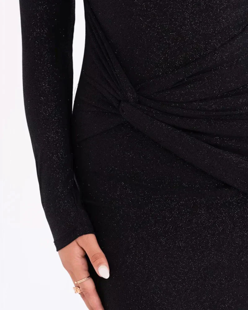 Alwina | Robe longue scintillante