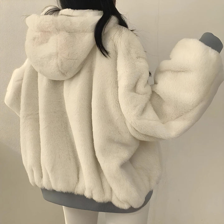 Charlotte™ | Manteau teddy réversible